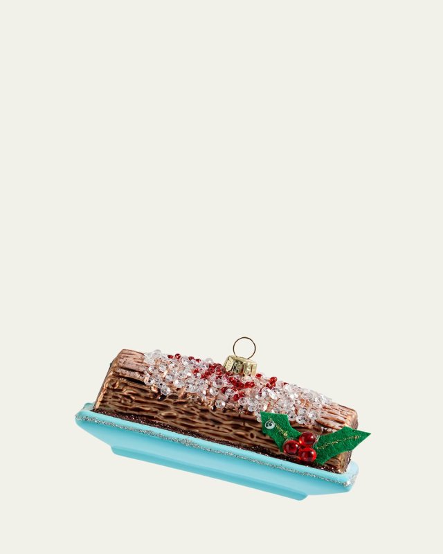 Buche De Noel Ornament